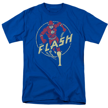 Royal men's regular fit t-shirt with Flash Comics graphic