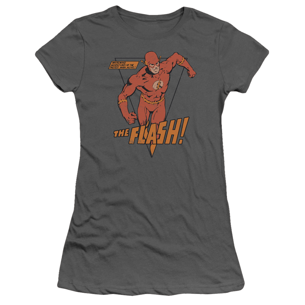 Flash, The Whirlwind - Juniors T-Shirt Juniors T-Shirt The Flash   