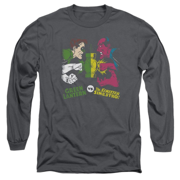 DC Comics Gl Vs Sinestro - Men's Long Sleeve T-Shirt Men's Long Sleeve T-Shirt DC Comics   