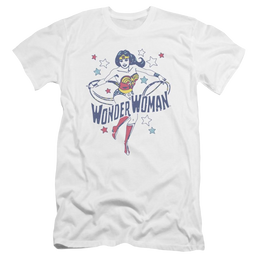 DC Comics Wonder Stars - Men's Premium Slim Fit T-Shirt Men's Premium Slim Fit T-Shirt Wonder Woman   