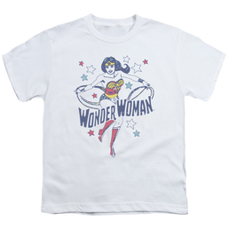 Wonder Woman Wonder Stars - Youth T-Shirt Youth T-Shirt (Ages 8-12) Wonder Woman   