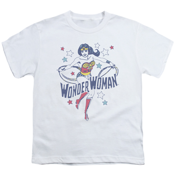 Wonder Woman Wonder Stars - Youth T-Shirt Youth T-Shirt (Ages 8-12) Wonder Woman   
