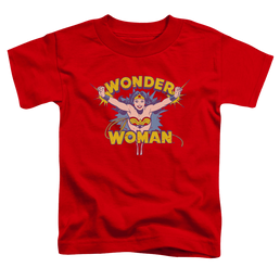 Wonder Woman Flying Through - Toddler T-Shirt Toddler T-Shirt Wonder Woman   