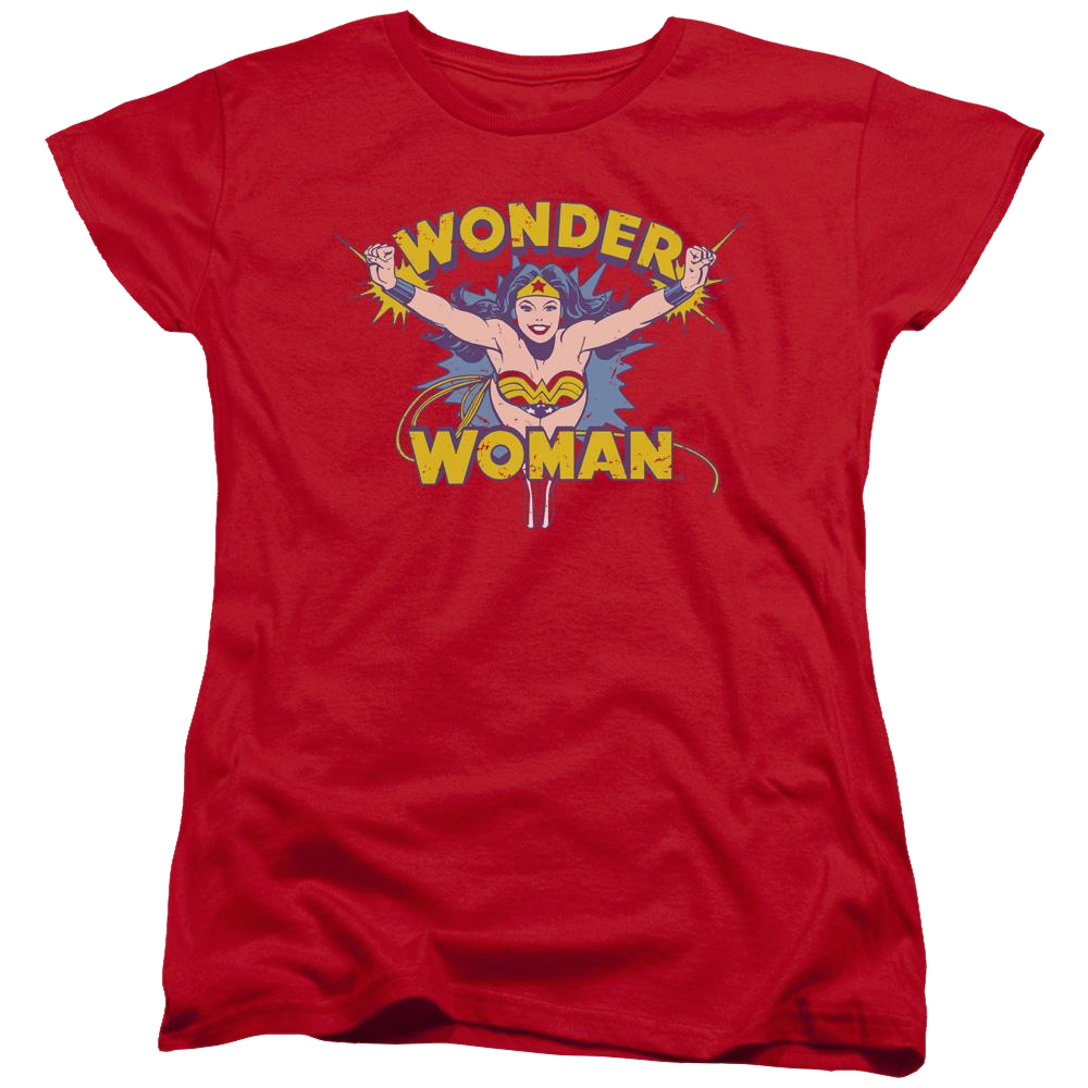 DC Comics Flying Through - Women's T-Shirt Women's T-Shirt Wonder Woman   