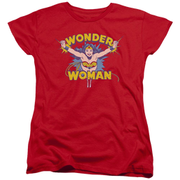 DC Comics Flying Through - Women's T-Shirt Women's T-Shirt Wonder Woman   