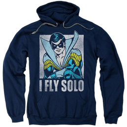 DC Comics Fly Solo - Pullover Hoodie Pullover Hoodie Nightwing   