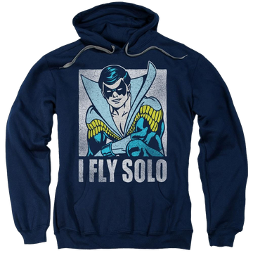 DC Comics Fly Solo - Pullover Hoodie Pullover Hoodie Nightwing   