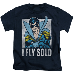 Nightwing Fly Solo - Kid's T-Shirt Kid's T-Shirt (Ages 4-7) Nightwing   