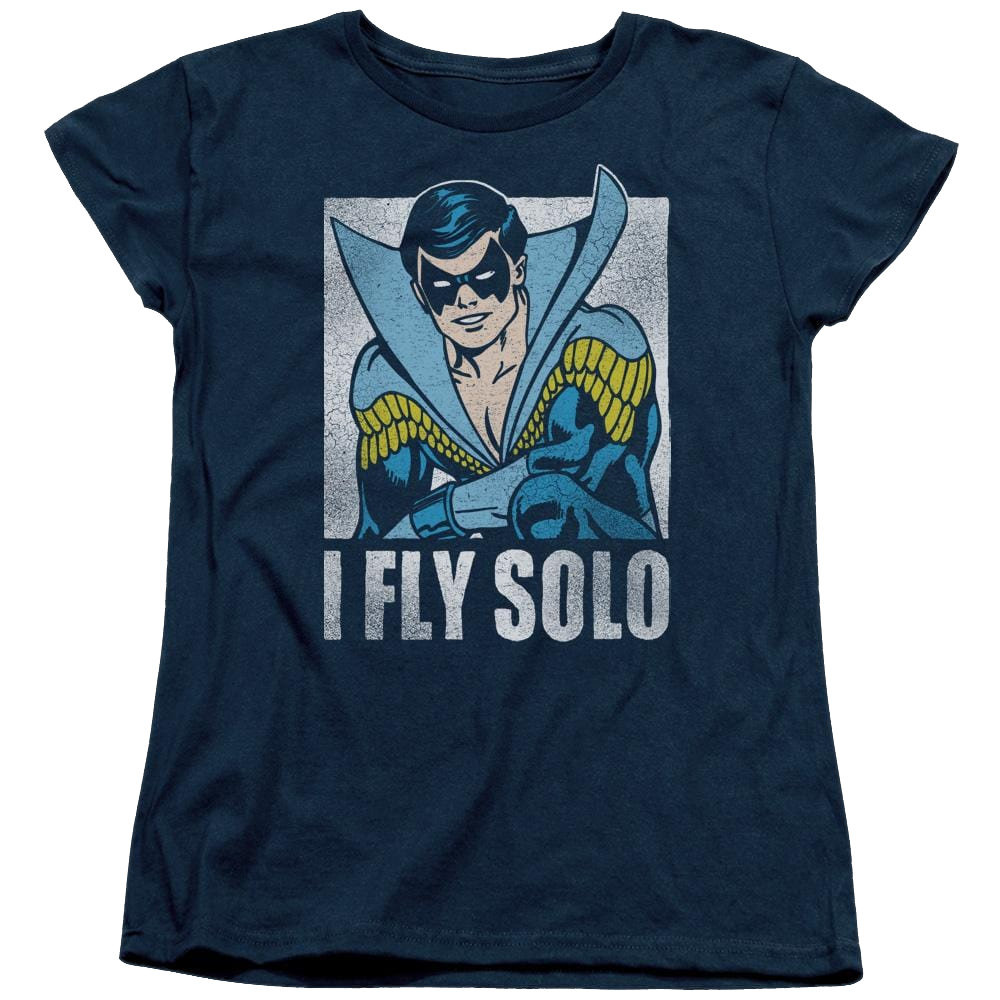DC Comics Fly Solo - Women's T-Shirt Women's T-Shirt Nightwing   