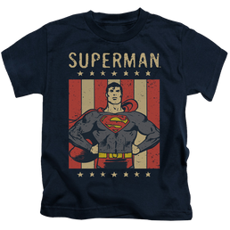 Superman Retro Liberty - Kid's T-Shirt Kid's T-Shirt (Ages 4-7) Superman   