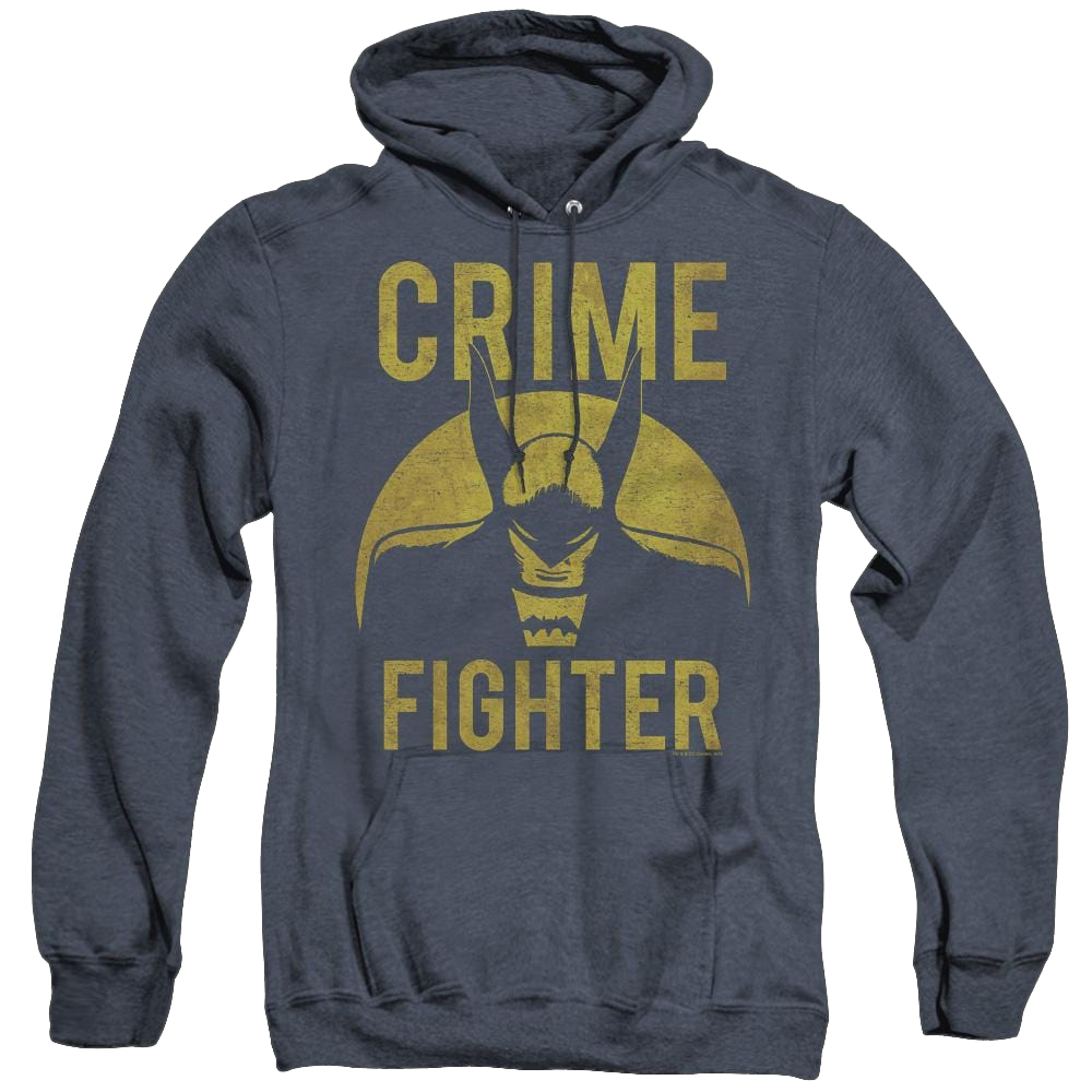 Dc Batman Fight Crime - Heather Pullover Hoodie Heather Pullover Hoodie Batman   