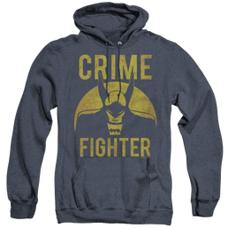 Dc Batman Fight Crime - Heather Pullover Hoodie Heather Pullover Hoodie Batman   