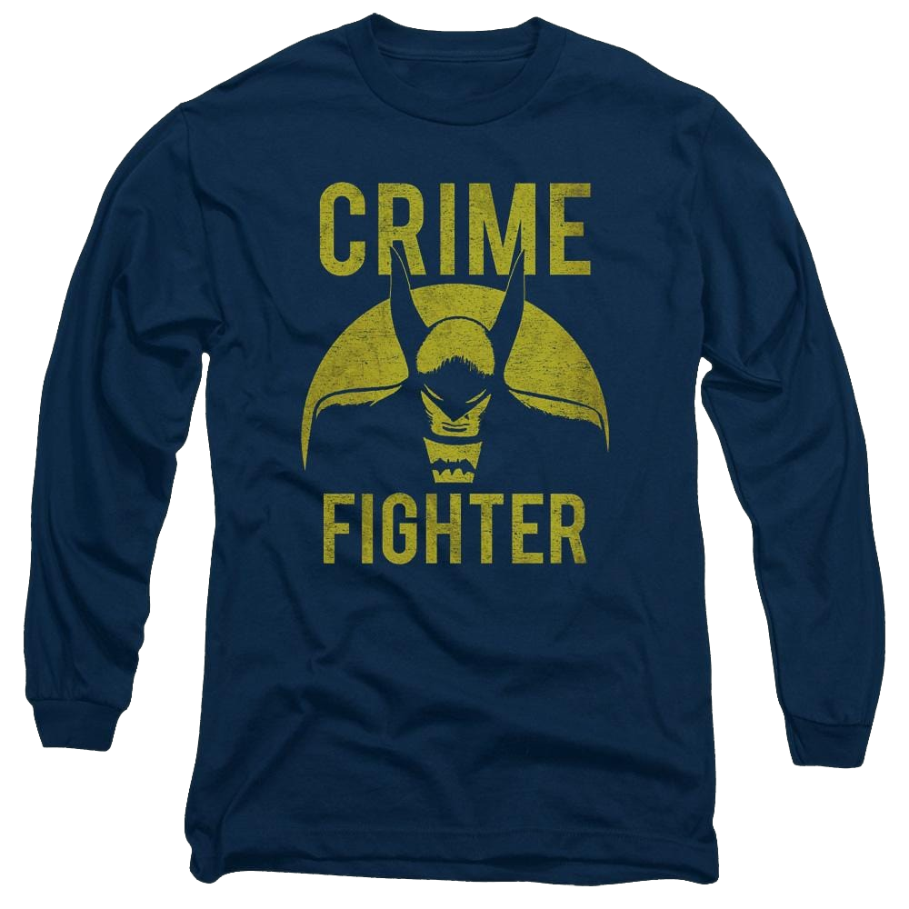 DC Comics Fight Crime - Men's Long Sleeve T-Shirt Men's Long Sleeve T-Shirt Batman   