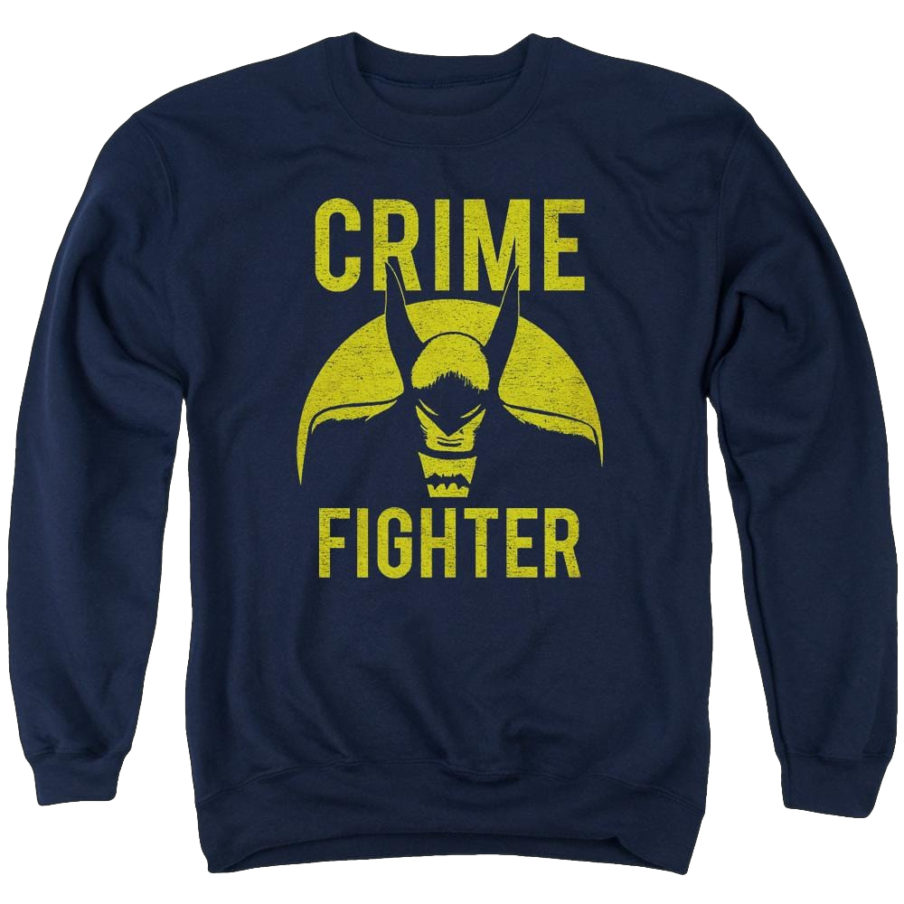 DC Comics Fight Crime - Men's Crewneck Sweatshirt Men's Crewneck Sweatshirt Batman   