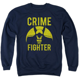 DC Comics Fight Crime - Men's Crewneck Sweatshirt Men's Crewneck Sweatshirt Batman   