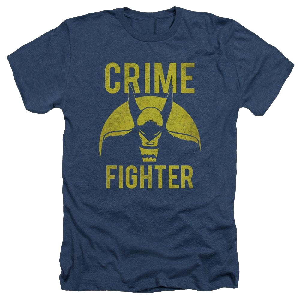 DC Comics Fight Crime - Men's Heather T-Shirt Men's Heather T-Shirt Batman   