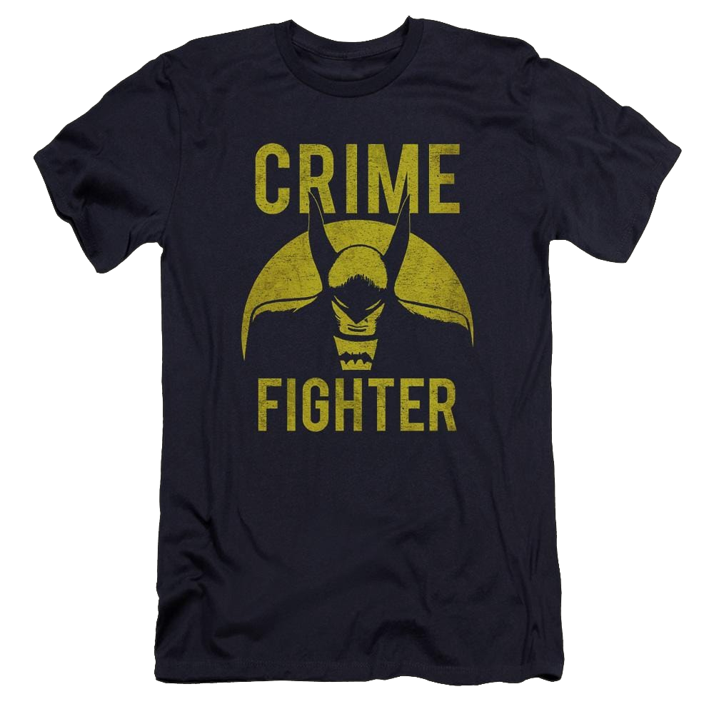 DC Comics Fight Crime - Men's Premium Slim Fit T-Shirt Men's Premium Slim Fit T-Shirt Batman   