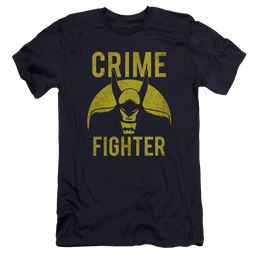DC Comics Fight Crime - Men's Premium Slim Fit T-Shirt Men's Premium Slim Fit T-Shirt Batman   