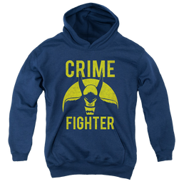 DC Batman Fight Crime - Youth Hoodie Youth Hoodie (Ages 8-12) Batman   