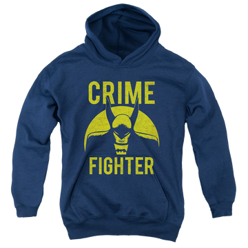 DC Batman Fight Crime - Youth Hoodie Youth Hoodie (Ages 8-12) Batman   
