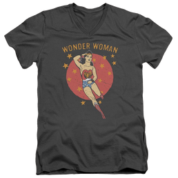 DC Comics Wonder Circle - Men's V-Neck T-Shirt Men's V-Neck T-Shirt Wonder Woman   