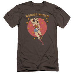 DC Comics Wonder Circle - Men's Premium Slim Fit T-Shirt Men's Premium Slim Fit T-Shirt Wonder Woman   
