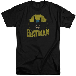 DC Comics Circle Bat - Men's Tall Fit T-Shirt Men's Tall Fit T-Shirt Batman   