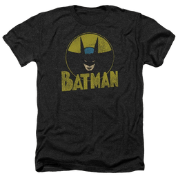 DC Comics Circle Bat - Men's Heather T-Shirt Men's Heather T-Shirt Batman   