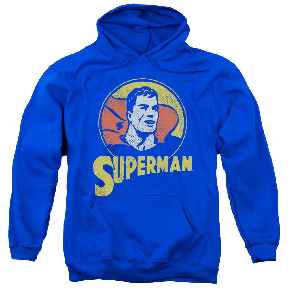 DC Comics Super Circle - Pullover Hoodie Pullover Hoodie Superman   