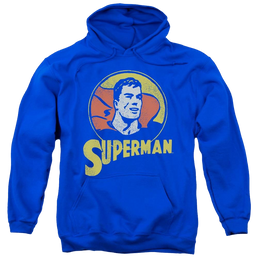 DC Comics Super Circle - Pullover Hoodie Pullover Hoodie Superman   