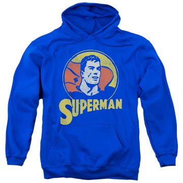 DC Comics Super Circle - Pullover Hoodie Pullover Hoodie Superman   