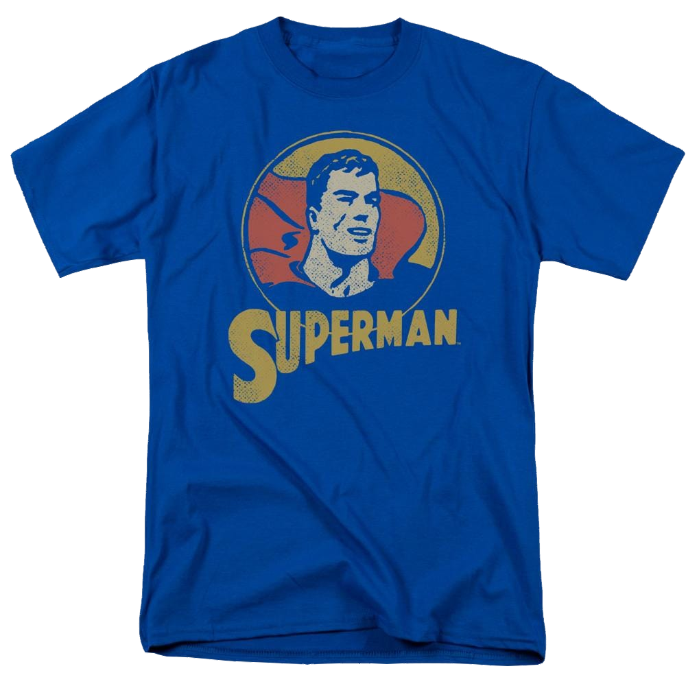 DC Comics Super Circle - Men's Regular Fit T-Shirt Men's Regular Fit T-Shirt Superman   
