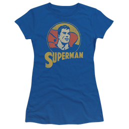 DC Comics Super Circle - Juniors T-Shirt Juniors T-Shirt Superman   