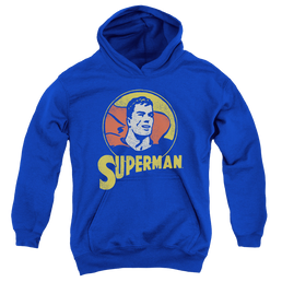 Superman Super Circle - Youth Hoodie Youth Hoodie (Ages 8-12) Superman   