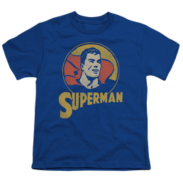 Superman Super Circle - Youth T-Shirt Youth T-Shirt (Ages 8-12) Superman   