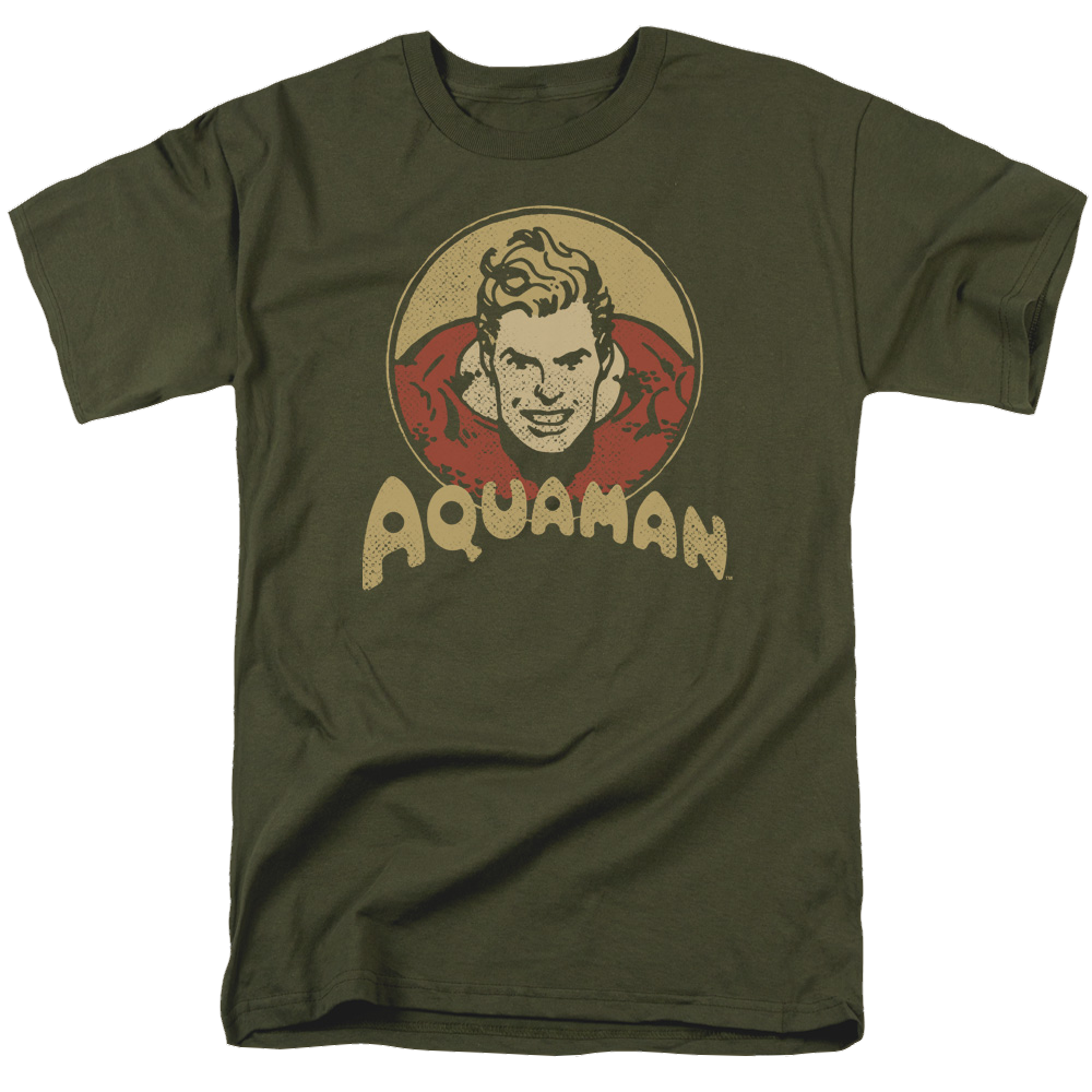 Aquaman Aqua Circle - Men's Regular Fit T-Shirt Men's Regular Fit T-Shirt Aquaman   