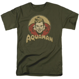 Aquaman Aqua Circle - Men's Regular Fit T-Shirt Men's Regular Fit T-Shirt Aquaman   