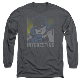 DC Comics Interesting - Men's Long Sleeve T-Shirt Men's Long Sleeve T-Shirt DC Comics   