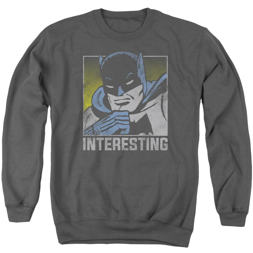 DC Comics Interesting - Men's Crewneck Sweatshirt Men's Crewneck Sweatshirt DC Comics   