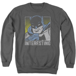 DC Comics Interesting - Men's Crewneck Sweatshirt Men's Crewneck Sweatshirt DC Comics   