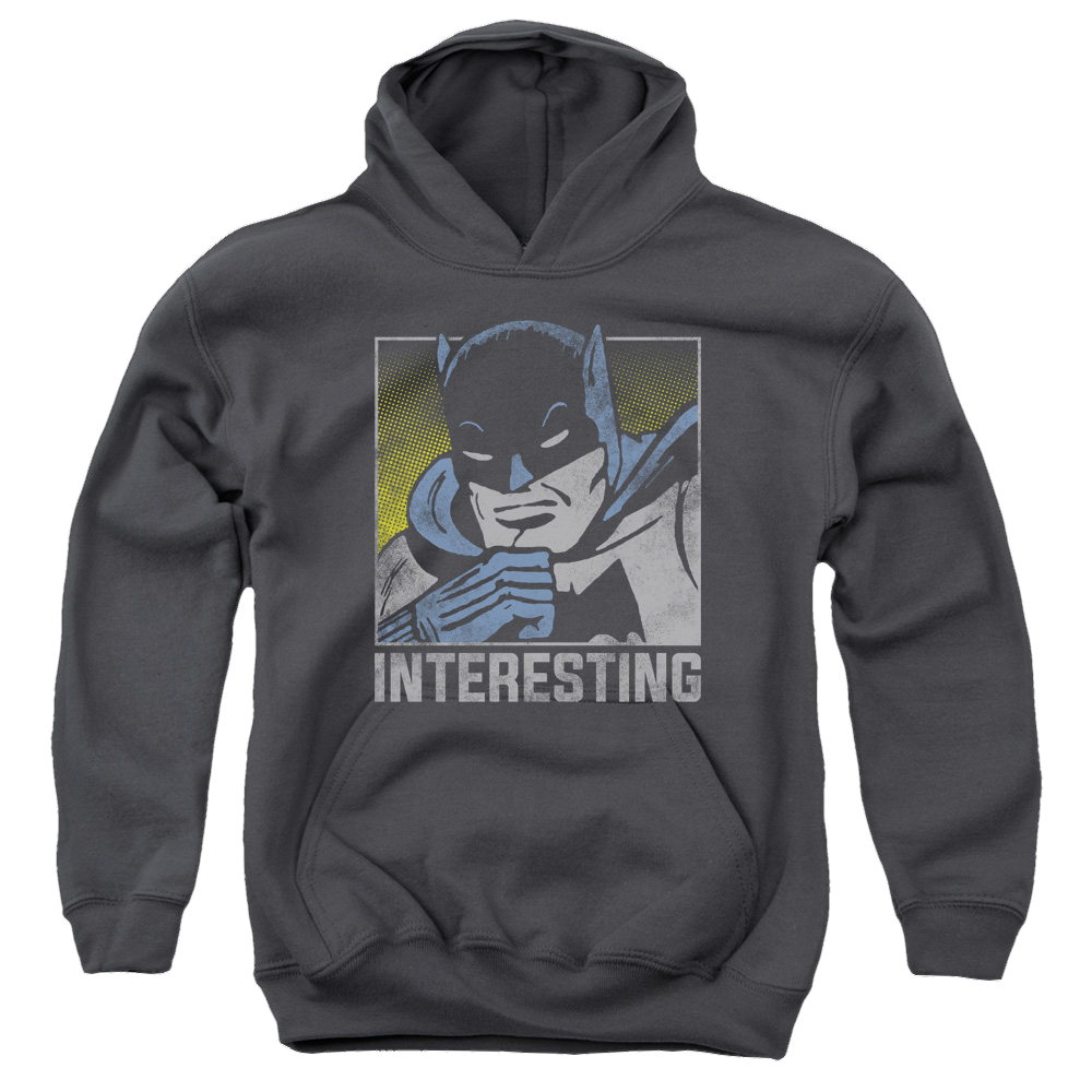 DC Batman Interesting - Youth Hoodie Youth Hoodie (Ages 8-12) Batman   