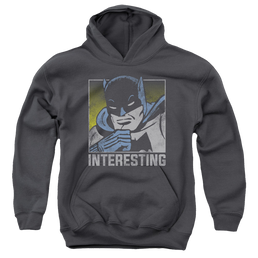 DC Batman Interesting - Youth Hoodie Youth Hoodie (Ages 8-12) Batman   