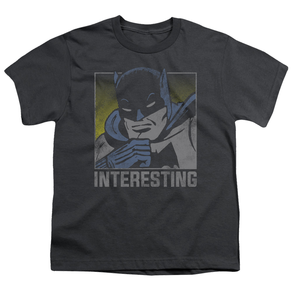 DC Batman Interesting - Youth T-Shirt Youth T-Shirt (Ages 8-12) Batman   