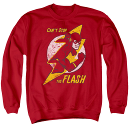 Flash, The Flash Bolt - Men's Crewneck Sweatshirt Men's Crewneck Sweatshirt The Flash   
