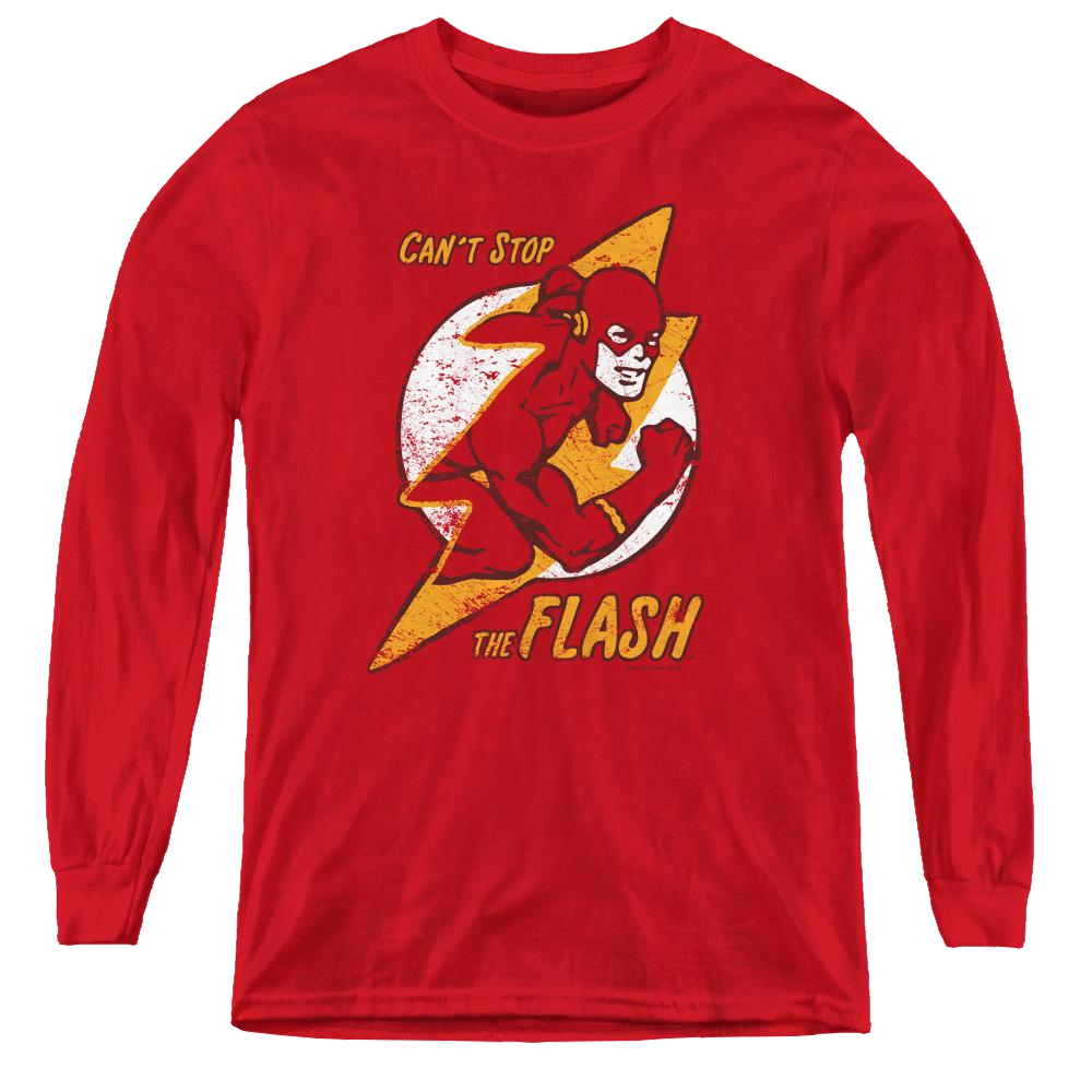 Flash, The Flash Bolt - Youth Long Sleeve T-Shirt Youth Long Sleeve T-Shirt The Flash   