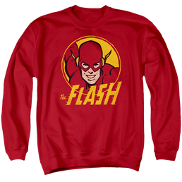 Flash, The Flash Circle - Men's Crewneck Sweatshirt Men's Crewneck Sweatshirt The Flash   