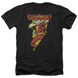 DC Comics In Bolt - Men's Heather T-Shirt Men's Heather T-Shirt Shazam   