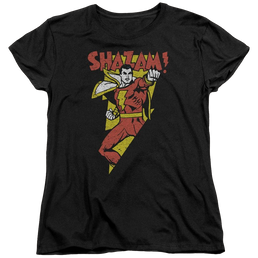 DC Comics In Bolt - Women's T-Shirt Women's T-Shirt Shazam   