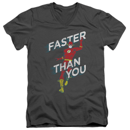 Flash, The Faster Than You - Men's V-Neck T-Shirt Men's V-Neck T-Shirt The Flash   