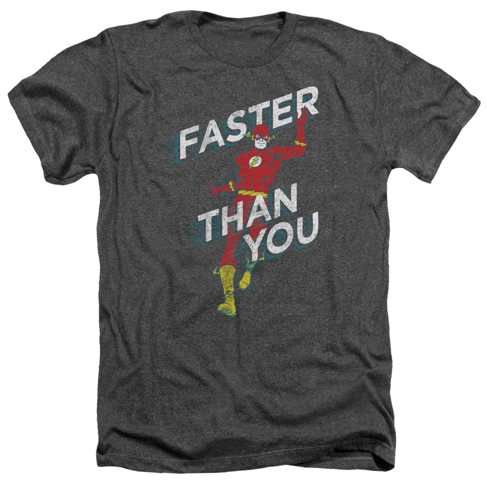 Flash, The Faster Than You - Men's Heather T-Shirt Men's Heather T-Shirt The Flash   